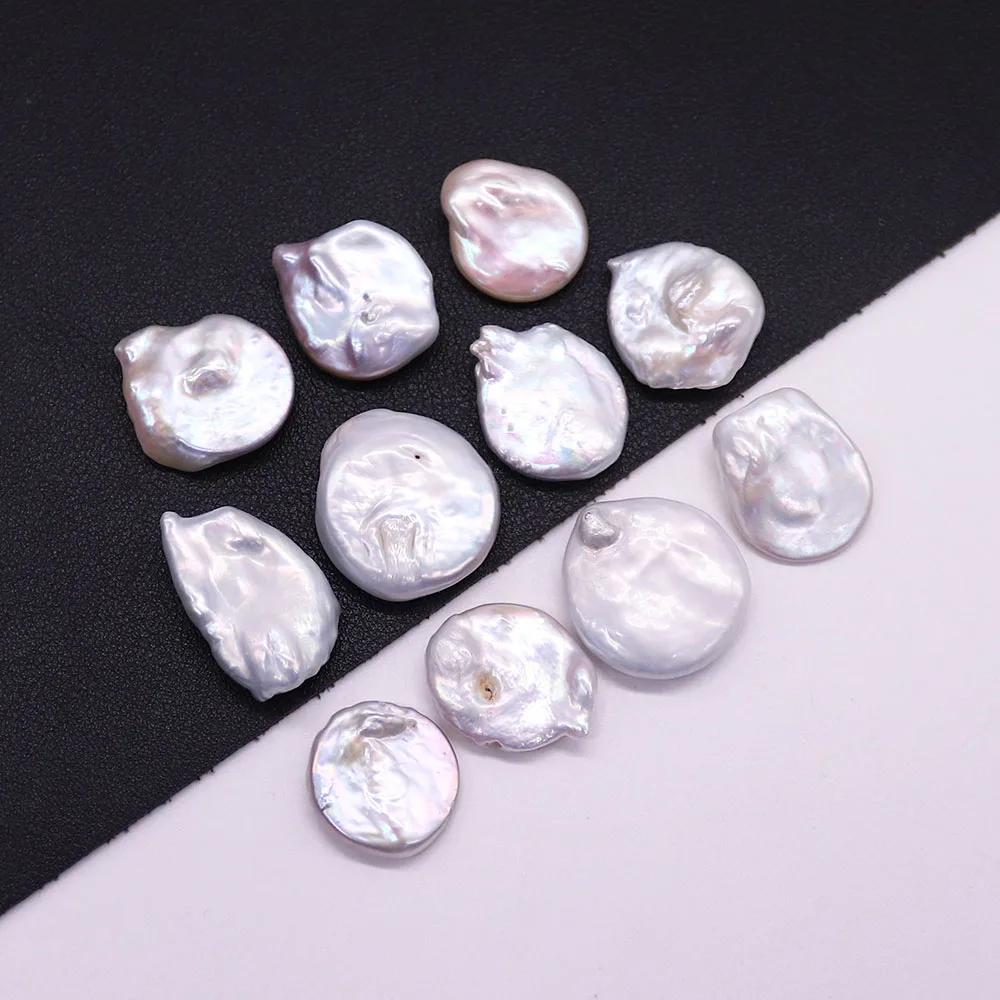 Irregular Round Disc Button-shaped White Natural Freshwater Non-drilled Loose Pearls DIY Bracelet Necklace Jewelry Accessories
Irregular Round Disc Button-shaped White Natural Freshwater Non-drilled Loose Pearls DIY Bracelet Necklace Jewelry Accessories