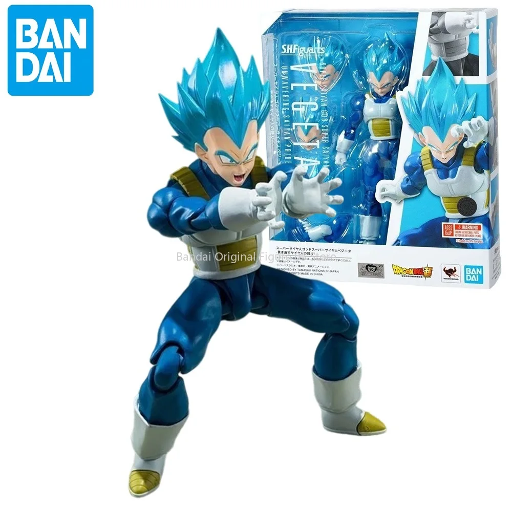 Bandai S.H.Figuarts SHF Super Saiyan God VEGETA Unwavering Saiyan Pride Figures Model Toy
Bandai S.H.Figuarts SHF Super Saiyan God VEGETA Unwavering Saiyan Pride Figures Model Toy