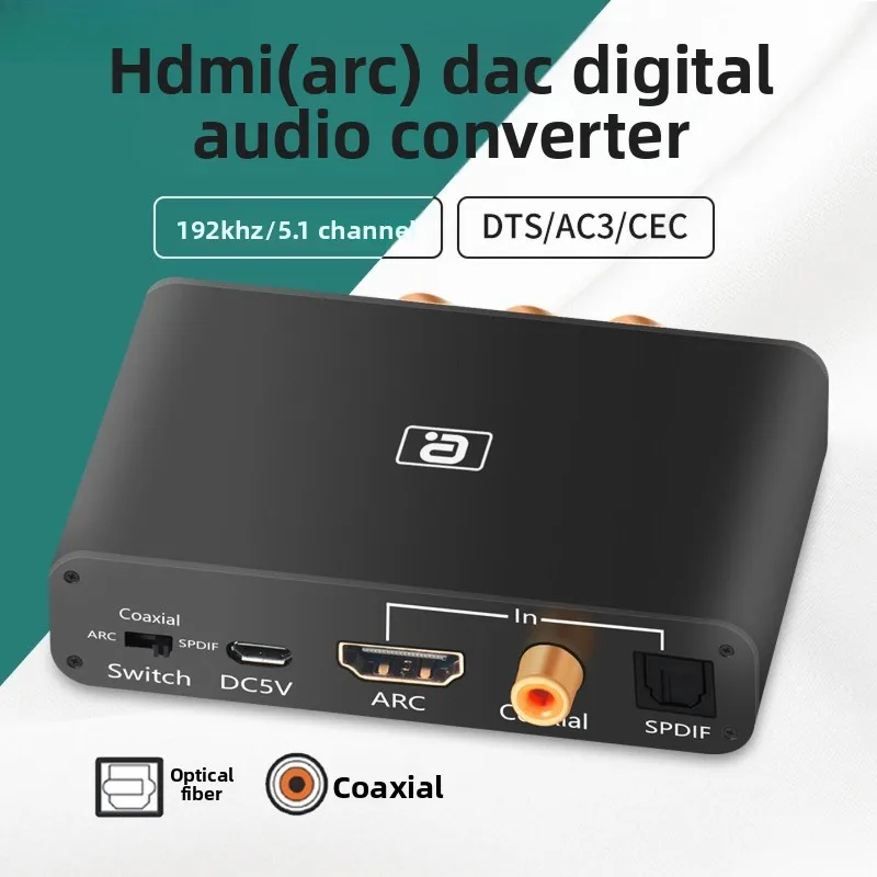 Tv arc optical coaxial audio converter hdmi audio return channel sound amplifier adapter hd368
Tv arc optical coaxial audio converter hdmi audio return channel sound amplifier adapter hd368