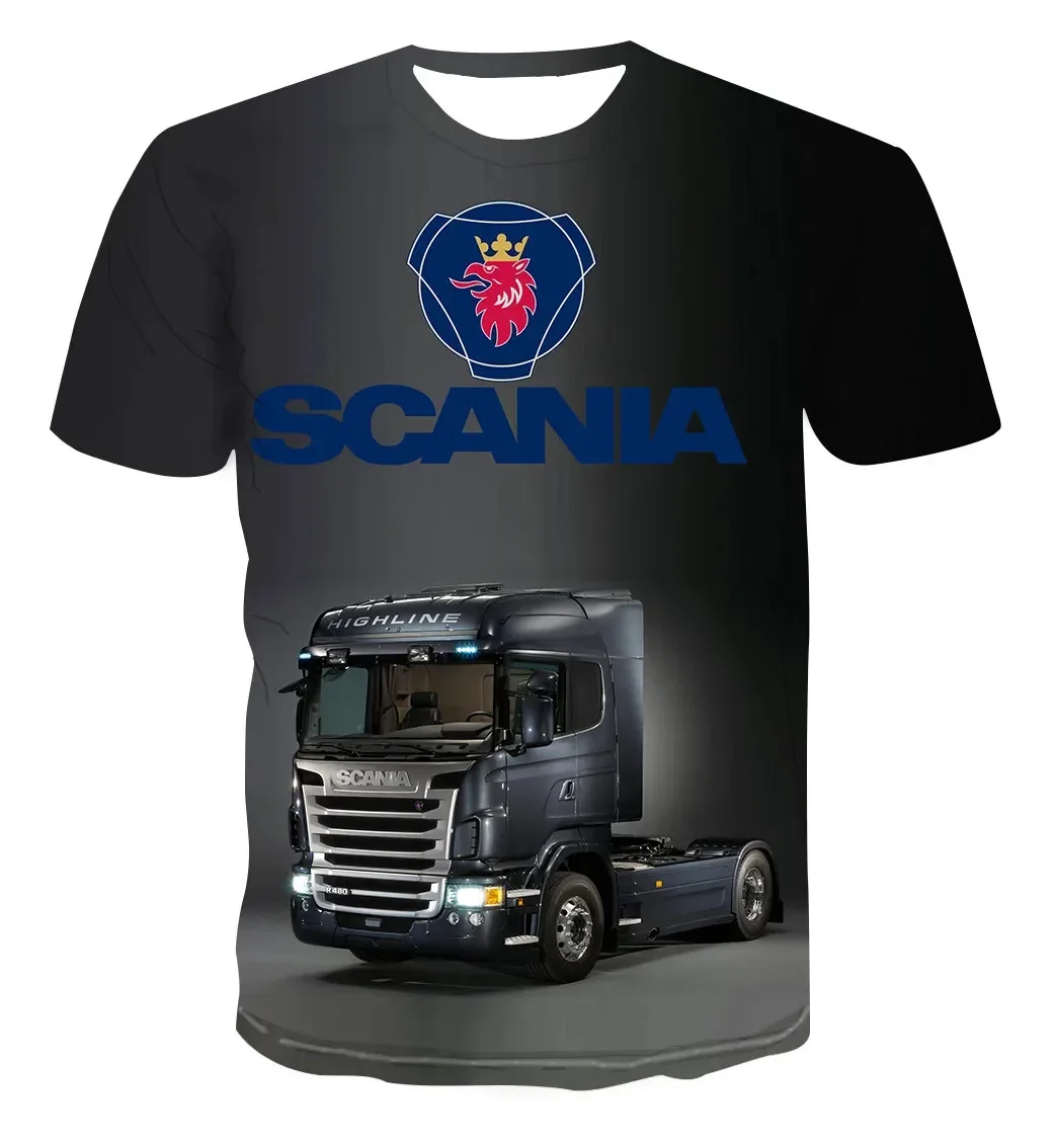 New Heavy-duty Truck Print T-shirt 3D Men's Cool Trucker Uniform Summer Fashion Casual Travel Style O-neck Short Sleeve Kid Tops
New Heavy-duty Truck Print T-shirt 3D Men's Cool Trucker Uniform Summer Fashion Casual Travel Style O-neck Short Sleeve Kid Tops