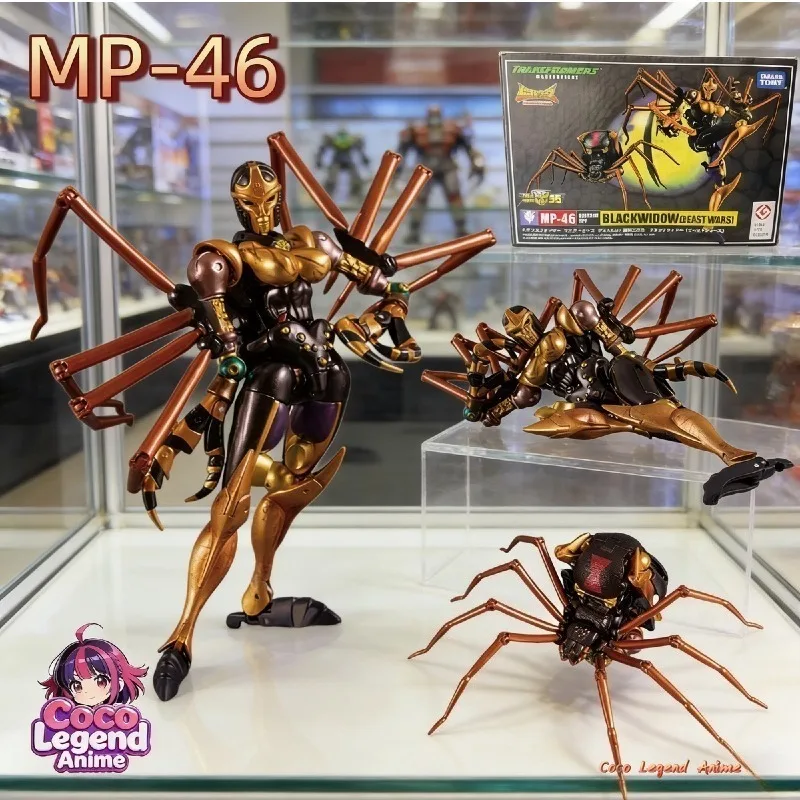 Hot in stock Transformation Toys Masterpiece Series MP46 MP-46 BLACKWIDOW 14CM Action Figures Toy Collection Gifts Toys
Hot in stock Transformation Toys Masterpiece Series MP46 MP-46 BLACKWIDOW 14CM Action Figures Toy Collection Gifts Toys