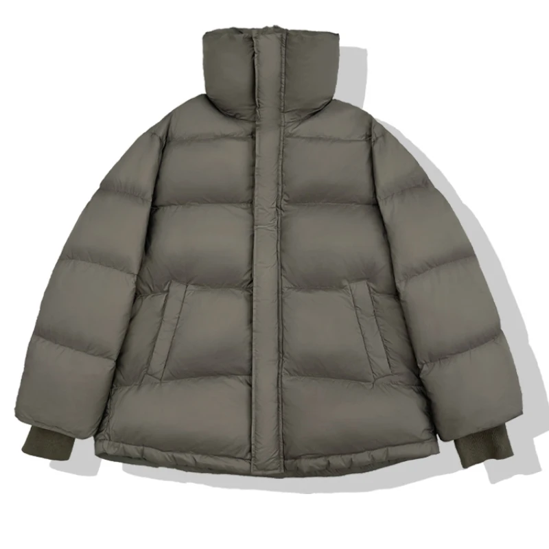 Korean Style Simple Down Filling Jackets Women's Fall Winter Stand Collar Solid Color Loose Casual All-Matched Thick Outerwear
Korean Style Simple Down Filling Jackets Women's Fall Winter Stand Collar Solid Color Loose Casual All-Matched Thick Outerwear