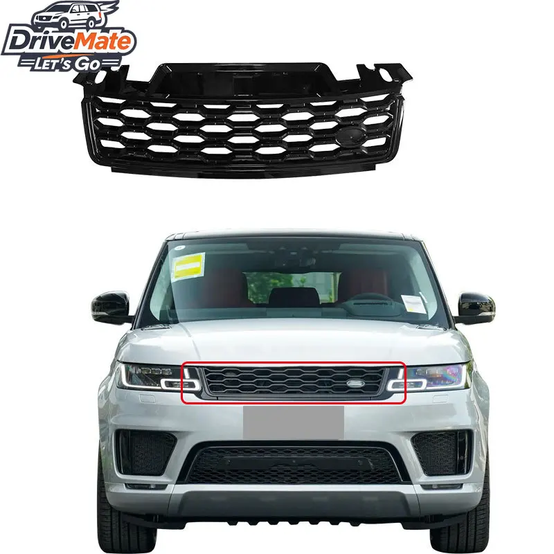 DriveMate Front Bumper Grille for Land Rover Range Rover Sport 2018-2022 Black Color ABS Plastic
DriveMate Front Bumper Grille for Land Rover Range Rover Sport 2018-2022 Black Color ABS Plastic