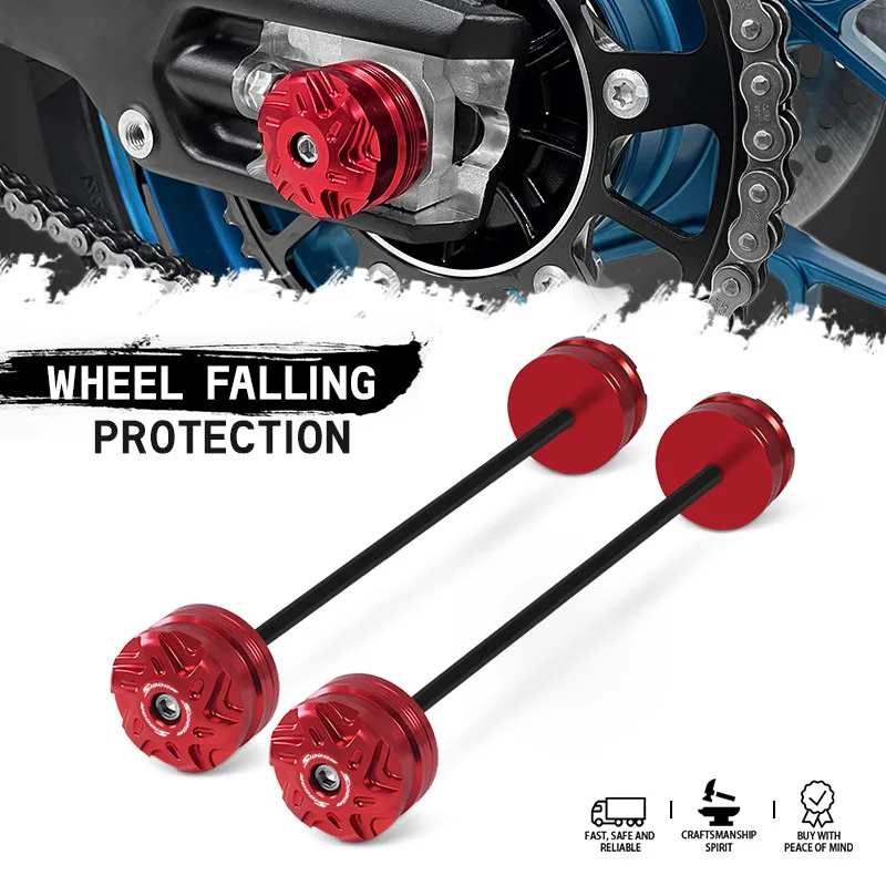 New Accessories Motorcycle Front & Rear Axle Fork Wheel Crash Slider Falling Protector Pad For S1000R S 1000R s1000r 2013-2025
New Accessories Motorcycle Front & Rear Axle Fork Wheel Crash Slider Falling Protector Pad For S1000R S 1000R s1000r 2013-2025