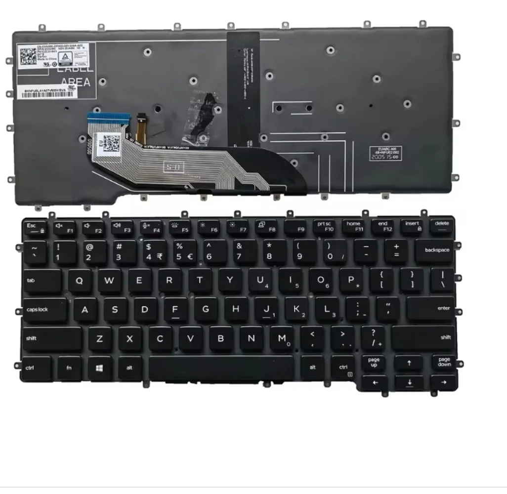 Новая американская клавиатура для ноутбука Dell Latitude 7400 2-в-1 с английской подсветкой 476JH 0476JH Light
Новая американская клавиатура для ноутбука Dell Latitude 7400 2-в-1 с английской подсветкой 476JH 0476JH Light