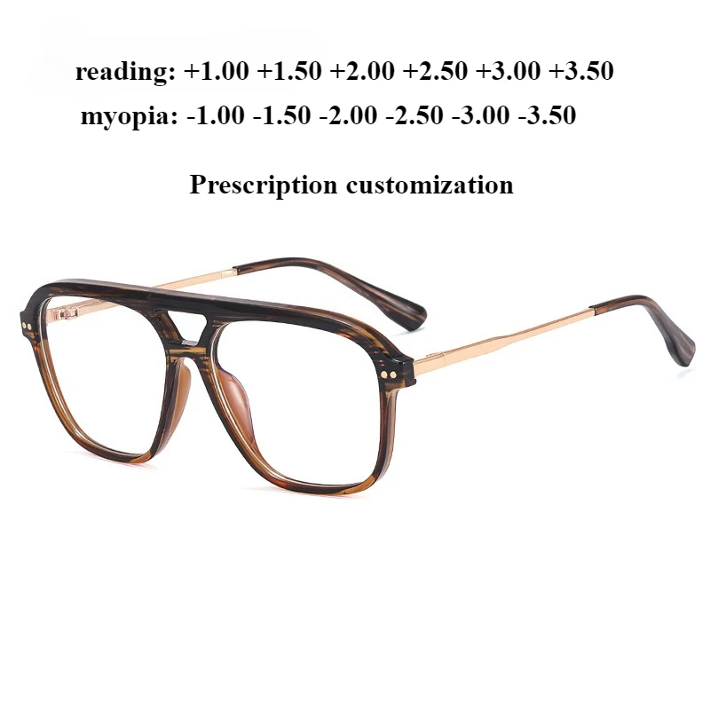 Новые мужские спортивные плоские очки с защитой от синего света, двойные очки для чтения на заказ, близорукость по рецепту
Новые мужские спортивные плоские очки с защитой от синего света, двойные очки для чтения на заказ, близорукость по рецепту