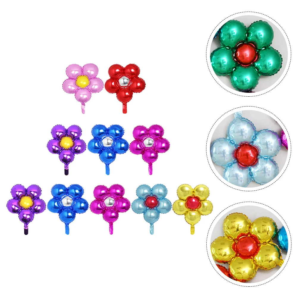 10pcs Aluminum Balloons Flower Shaped Decorative Wedding Wedding Flower Shaped Balloon Party Supplies Bright Color Non
10pcs Aluminum Balloons Flower Shaped Decorative Wedding Wedding Flower Shaped Balloon Party Supplies Bright Color Non