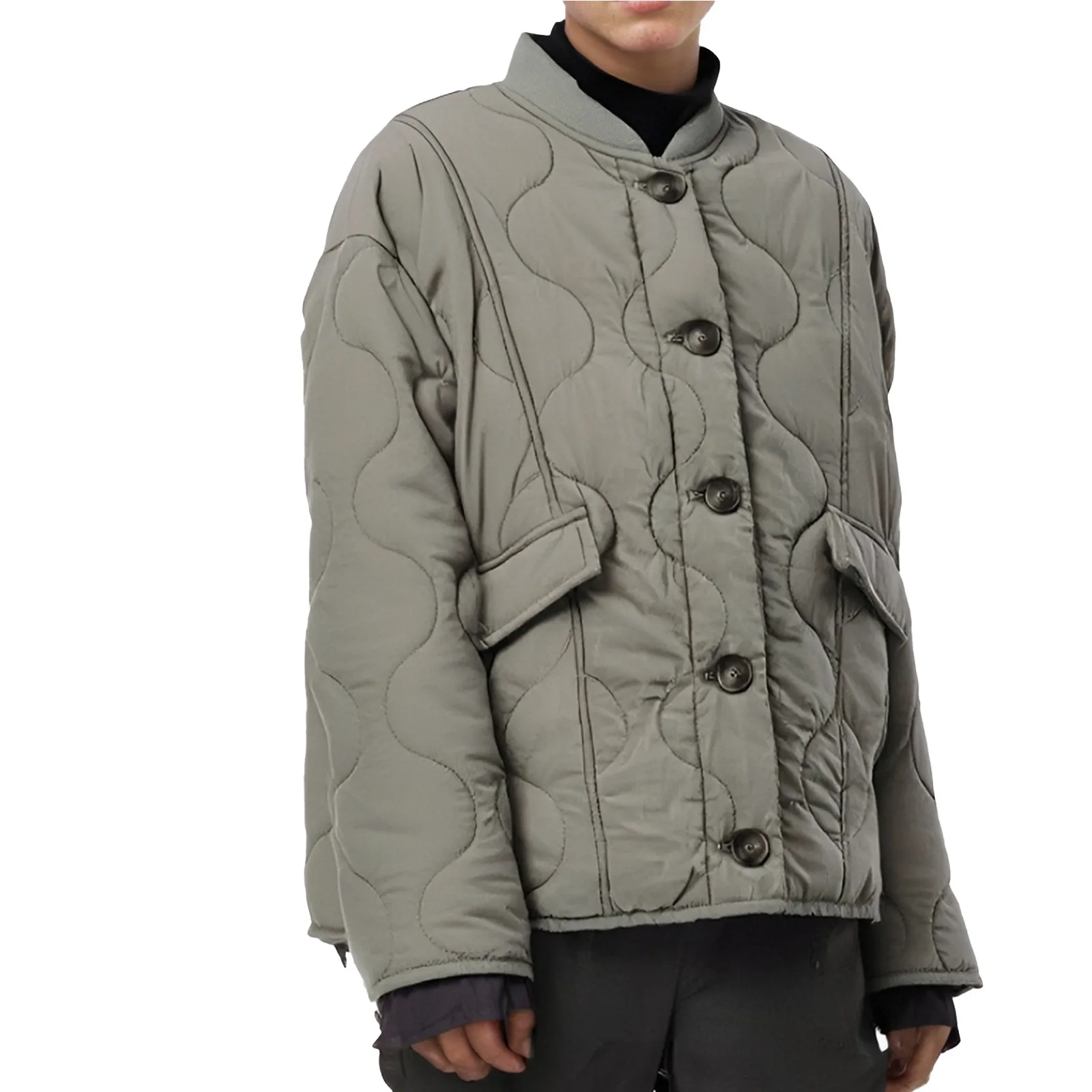 Autumn Padded Jackets For Woman Plus Size Single Breasted Long Sleeve Female Coat 2024 Winter Casual Lady Y2k Vintage Outerwear
Autumn Padded Jackets For Woman Plus Size Single Breasted Long Sleeve Female Coat 2024 Winter Casual Lady Y2k Vintage Outerwear