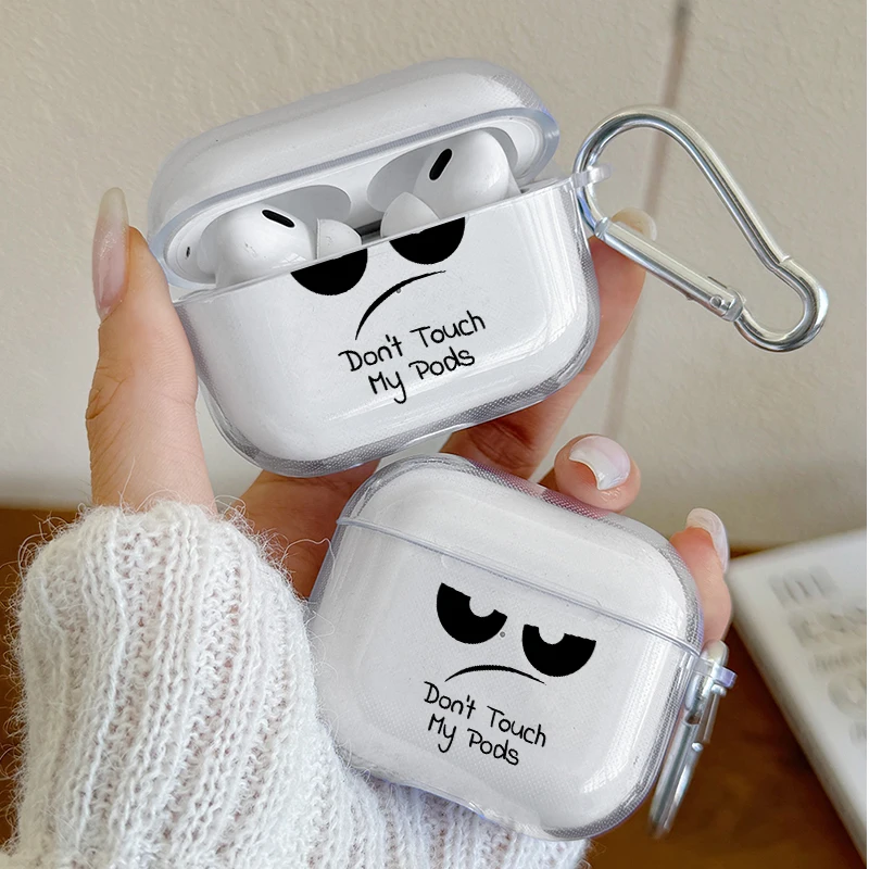 Funny Angry Face Earbuds Case for AirPods 4/3/2/1 Earphone Cover for AirPods Pro3/Pro2/Pro Shockproof Soft TPU Protective Cover
Funny Angry Face Earbuds Case for AirPods 4/3/2/1 Earphone Cover for AirPods Pro3/Pro2/Pro Shockproof Soft TPU Protective Cover