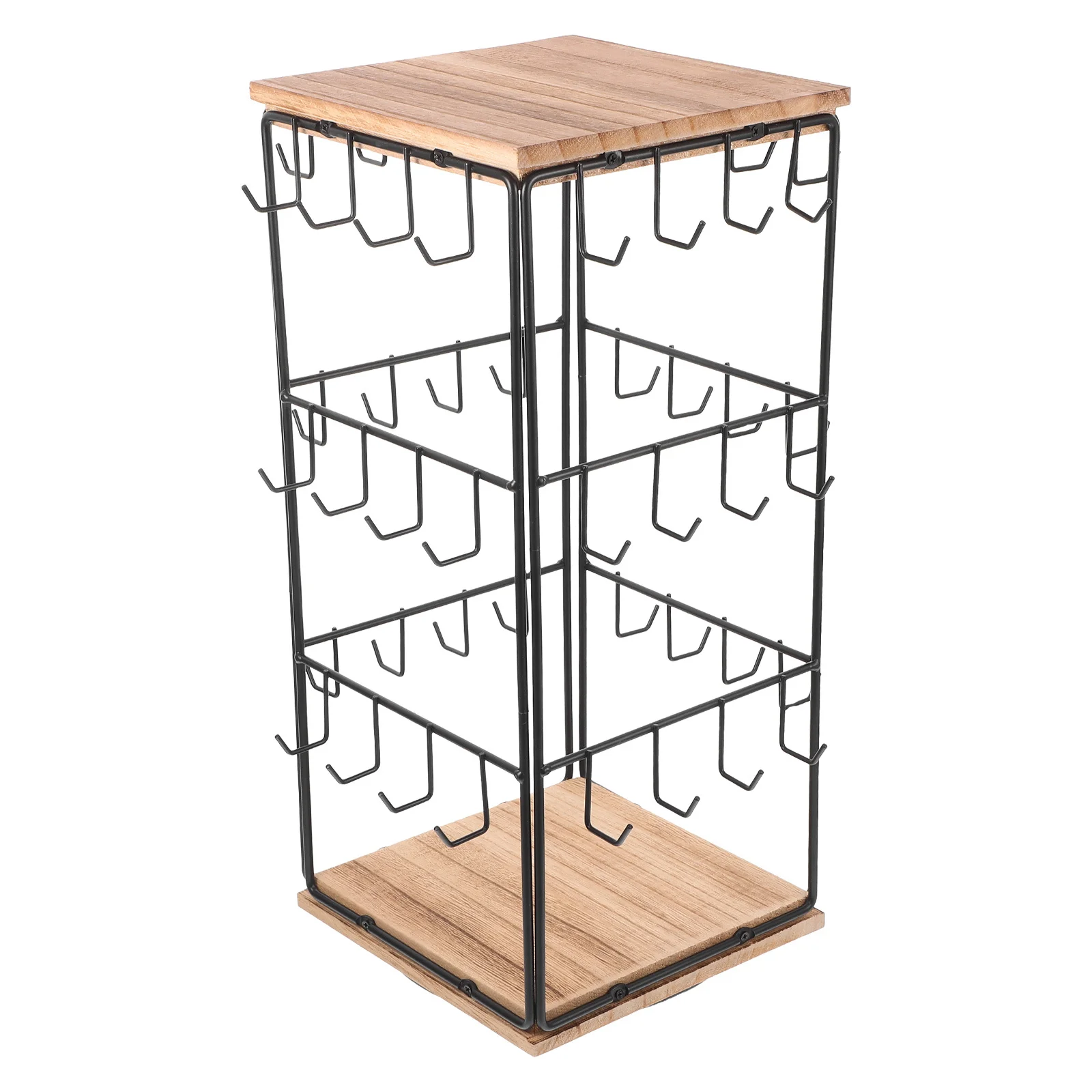 Деревянная вращающаяся подставка для украшений, многофункциональный органайзер для серег, для туалетного столика, домашнего декора, розничного магазина
Деревянная вращающаяся подставка для украшений, многофункциональный органайзер для серег, для туалетного столика, домашнего декора, розничного магазина