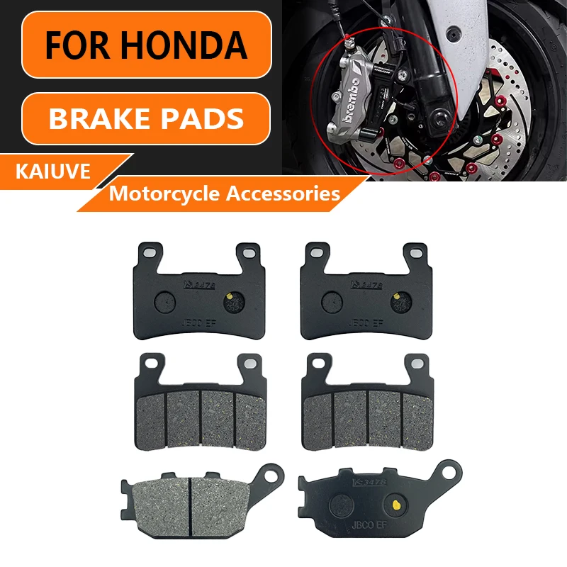 Motorcycle Brake Pads For Honda CBR600RR 2003-2004 F5 2003-2004 Front and Rear Brake Pads
Motorcycle Brake Pads For Honda CBR600RR 2003-2004 F5 2003-2004 Front and Rear Brake Pads