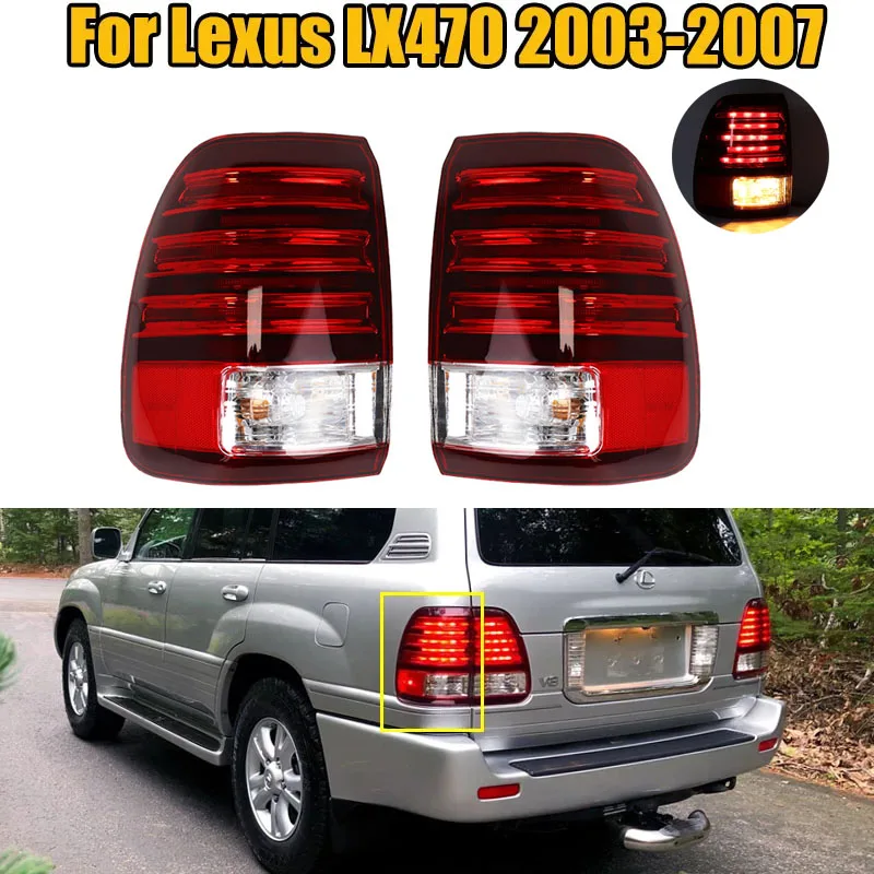 1PC LED Outer Car Rear Tail Light Brake Stop Lamp Lamp Turn Signal Lamp Rear Bumper Parking Light For Lexus LX470 2003-2007
1PC LED Outer Car Rear Tail Light Brake Stop Lamp Lamp Turn Signal Lamp Rear Bumper Parking Light For Lexus LX470 2003-2007