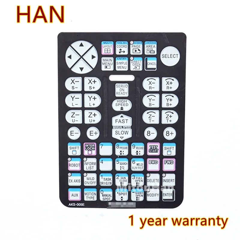 AKS-005E Membrane Keyboard Film Button Keypad