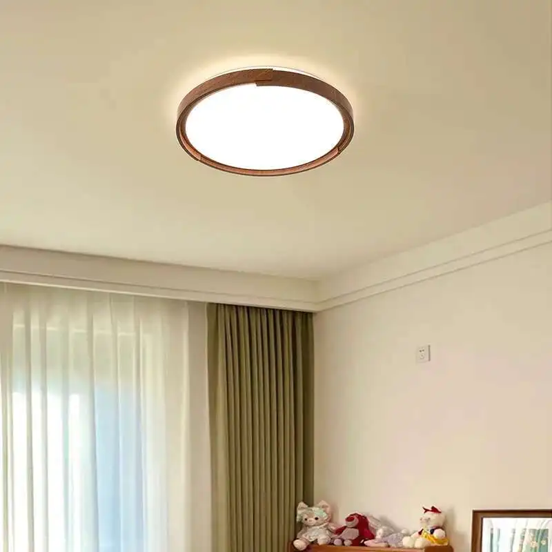 Walnut Log Style LED Ceiling Light Simple Bedroom Lighting Nordic Living Room Balcony Indoor Lamp Home Indoor Decor Lamp fixture
Walnut Log Style LED Ceiling Light Simple Bedroom Lighting Nordic Living Room Balcony Indoor Lamp Home Indoor Decor Lamp fixture