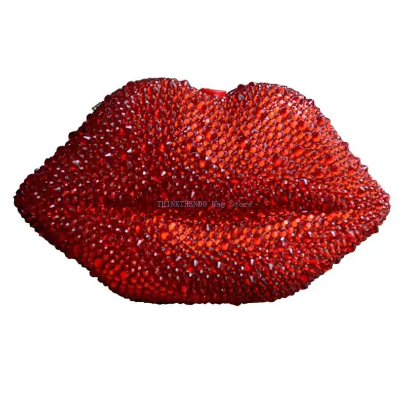 340D Women Leather Lips-shaped Evening Clutch Purses Crossbody Bags Banquet Handbag
340D Women Leather Lips-shaped Evening Clutch Purses Crossbody Bags Banquet Handbag