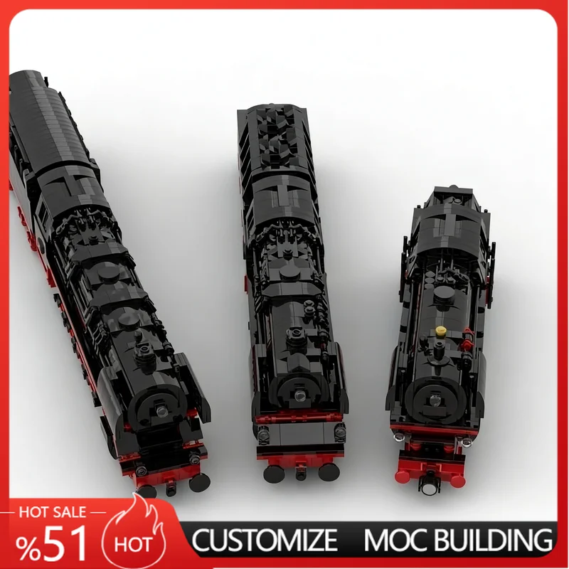 3355 PCS German Steam Locomotive Pack Building Blocks MOC Model DIY Assembly Toy Educational Collection Birthday Gifts For funs
3355 PCS German Steam Locomotive Pack Building Blocks MOC Model DIY Assembly Toy Educational Collection Birthday Gifts For funs