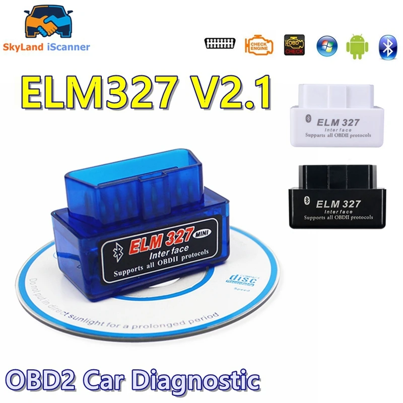 Super Mini ELM327 Bluetooth V2.1 OBD2 Car Diagnostic Scanner Tool For OBD2 Protocols On Android IOS Car Diagnostic Tool
Super Mini ELM327 Bluetooth V2.1 OBD2 Car Diagnostic Scanner Tool For OBD2 Protocols On Android IOS Car Diagnostic Tool