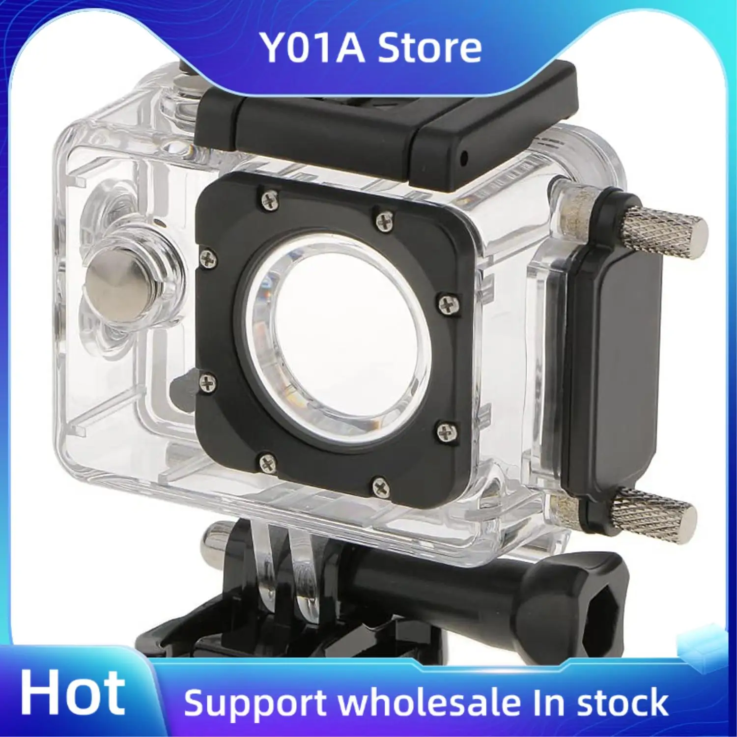 Y01A Motorcycle And ATV Waterproof Case For SJ4000 Series Action Camera, Water Resistant Housing And Car Charger Accessories
Y01A Motorcycle And ATV Waterproof Case For SJ4000 Series Action Camera, Water Resistant Housing And Car Charger Accessories