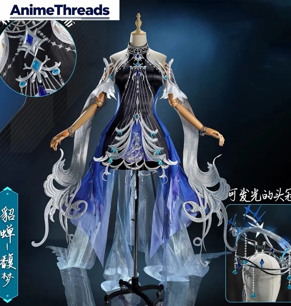 THREAD Honor of Kings Diao Chan Cosplay Costume Cos Game Anime Party Uniform Hallowen Play Role Clothes Clothing
THREAD Honor of Kings Diao Chan Cosplay Costume Cos Game Anime Party Uniform Hallowen Play Role Clothes Clothing