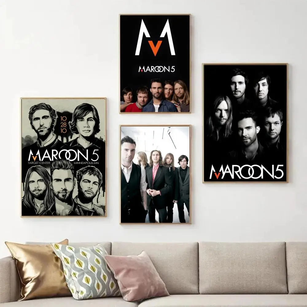 American Rock Band M-MaroonS 5 Poster HD Art Sticky Wall Waterproof Home Living Room Bedroom Bar Aesthetic Decoration
American Rock Band M-MaroonS 5 Poster HD Art Sticky Wall Waterproof Home Living Room Bedroom Bar Aesthetic Decoration