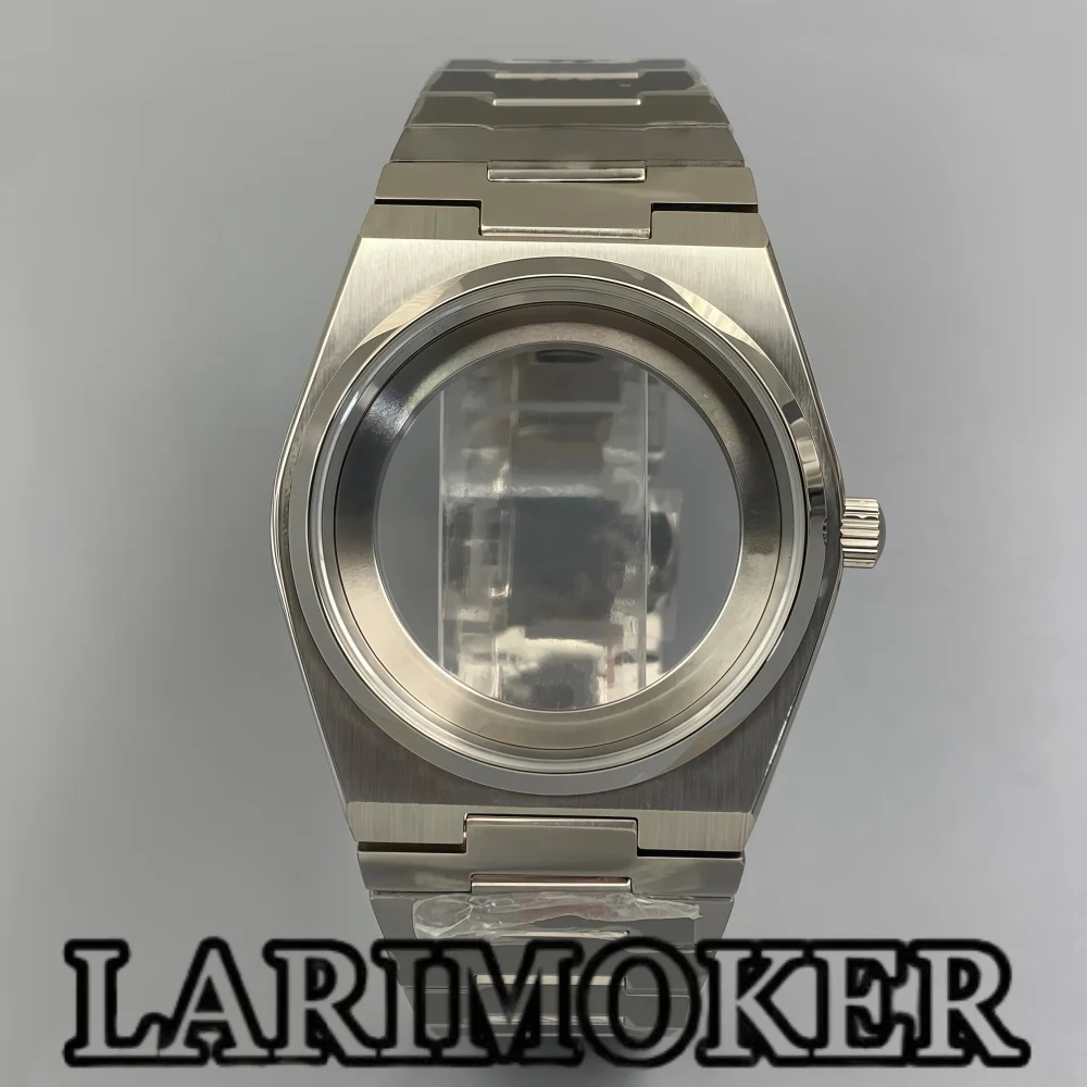 LARIMOKER 39mm Men's Automatic Mod Watch Case For NH35 PT5000 Sapphire Crystal Stainless Steel Integrated Bracel Butterfly Clasp
LARIMOKER 39mm Men's Automatic Mod Watch Case For NH35 PT5000 Sapphire Crystal Stainless Steel Integrated Bracel Butterfly Clasp