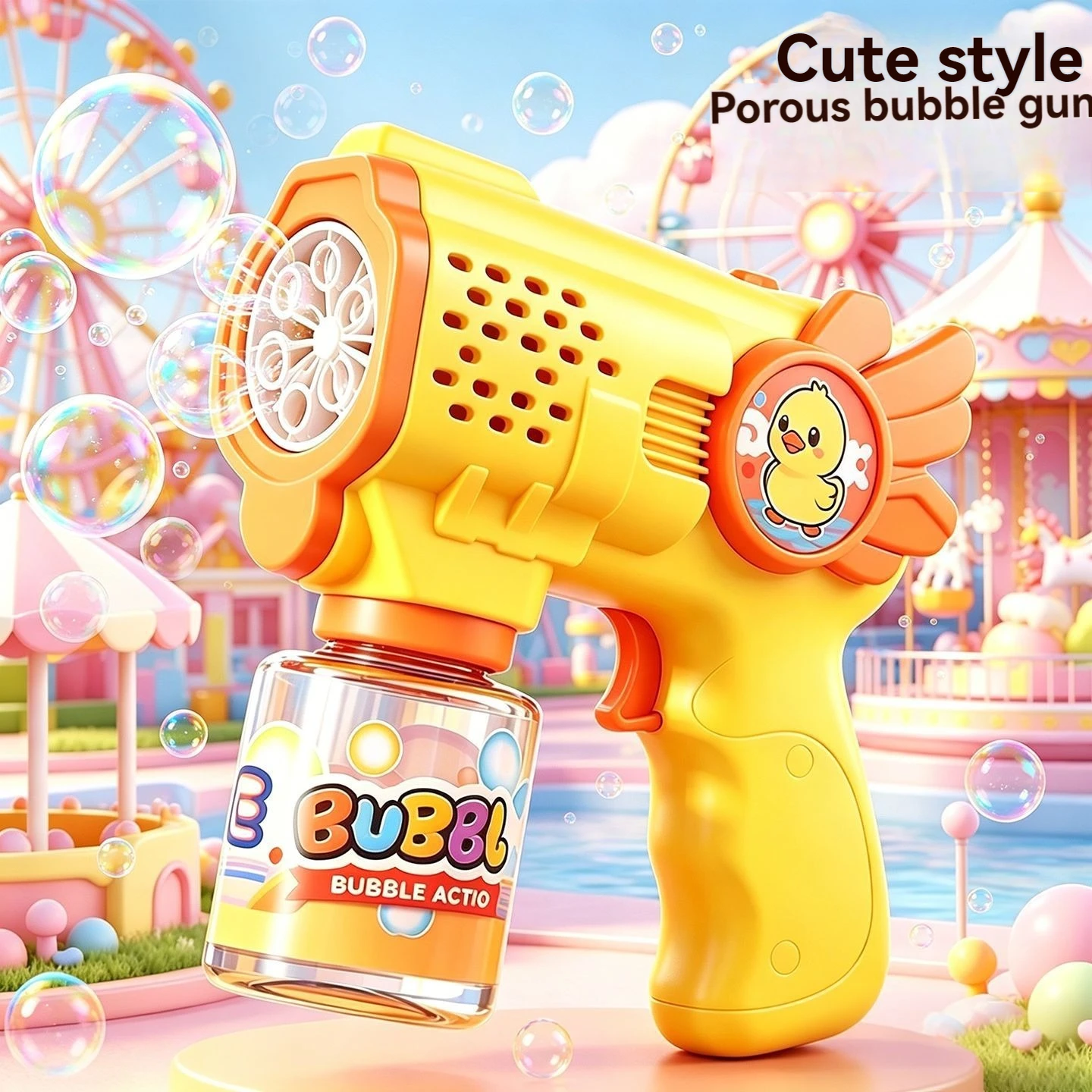 New Handheld Electric Duck Unicorn Bubble Machine, Automatic Soap Blower Bubble Toy Bubble Gun, 2026Summer Outdoor Party Toy
New Handheld Electric Duck Unicorn Bubble Machine, Automatic Soap Blower Bubble Toy Bubble Gun, 2026Summer Outdoor Party Toy