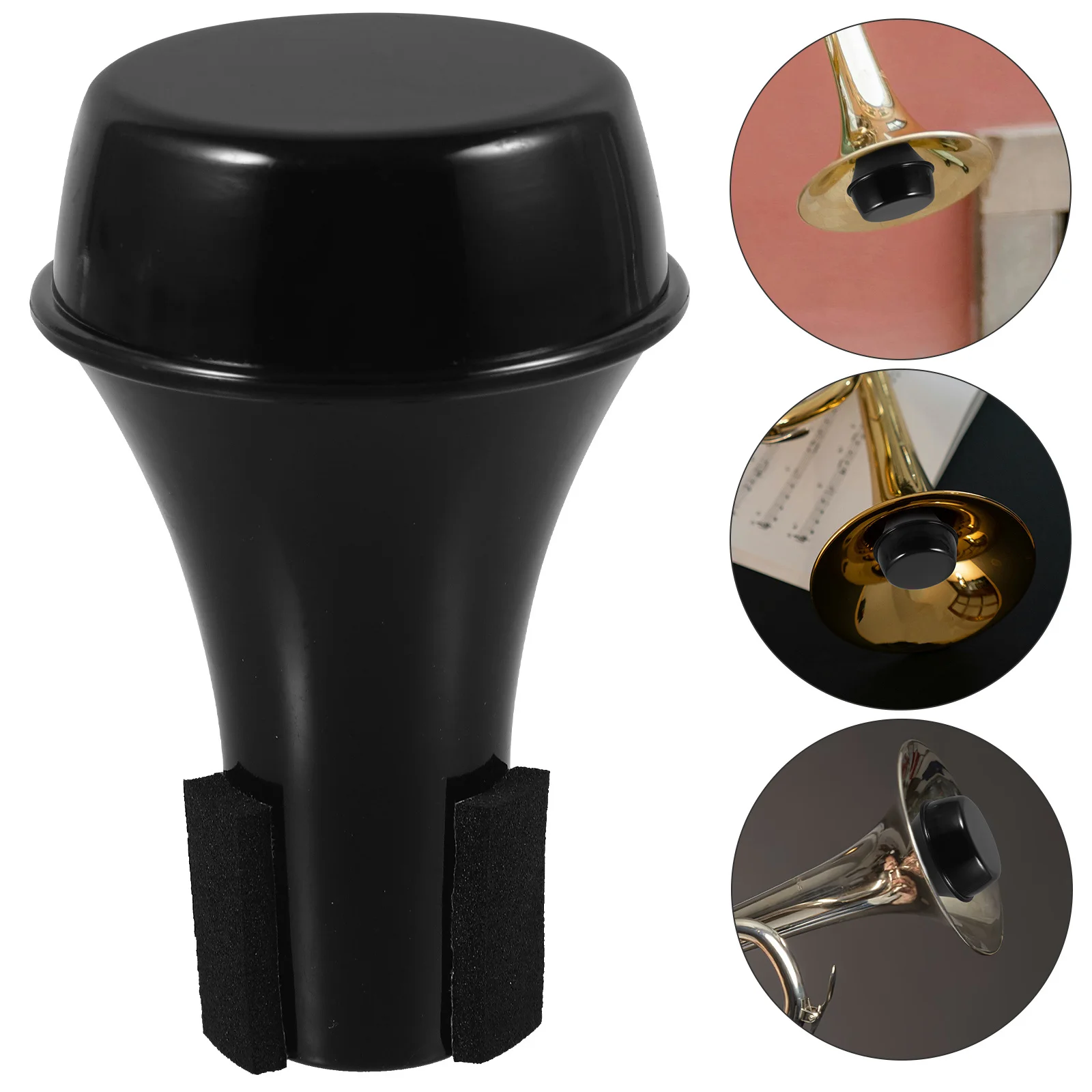 Plastic Lightweight Durable Trumpet Mute Brass Instrument Quiet Practice Mute Trumpet Accessories Trombone
Plastic Lightweight Durable Trumpet Mute Brass Instrument Quiet Practice Mute Trumpet Accessories Trombone