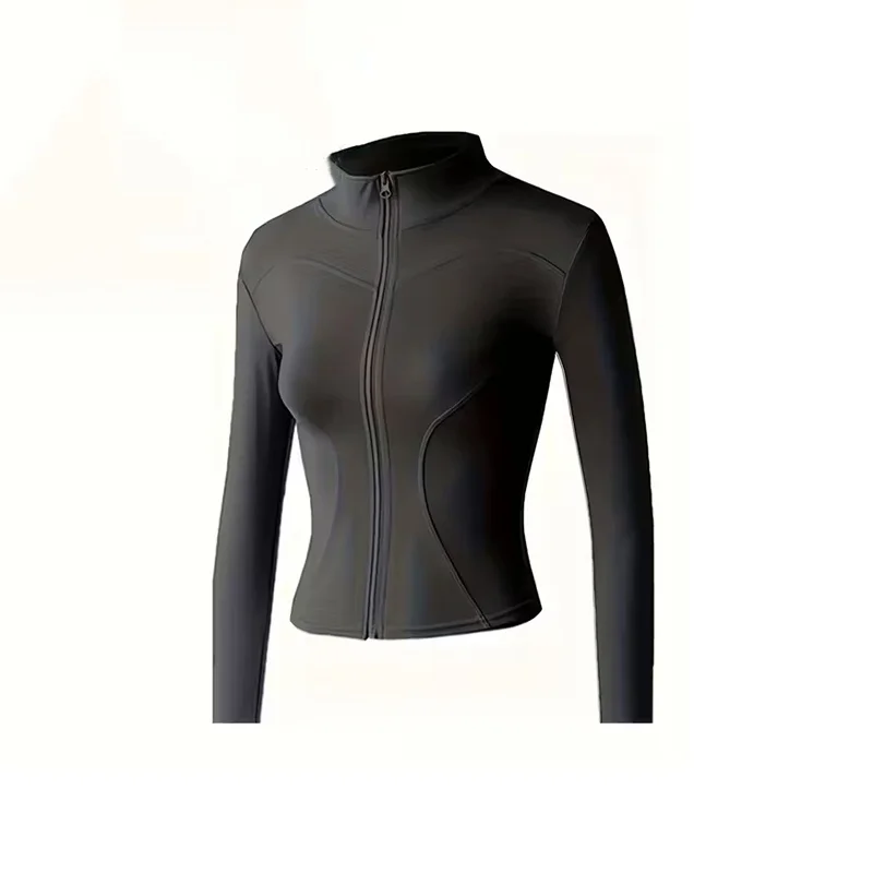 Yoga Jackets T-shirts Solid Sports Tops Zipper Gym Clothes Women Top Long Sleeve Running Shirts Quick Dry Fitness Gym Sport Wear
Yoga Jackets T-shirts Solid Sports Tops Zipper Gym Clothes Women Top Long Sleeve Running Shirts Quick Dry Fitness Gym Sport Wear