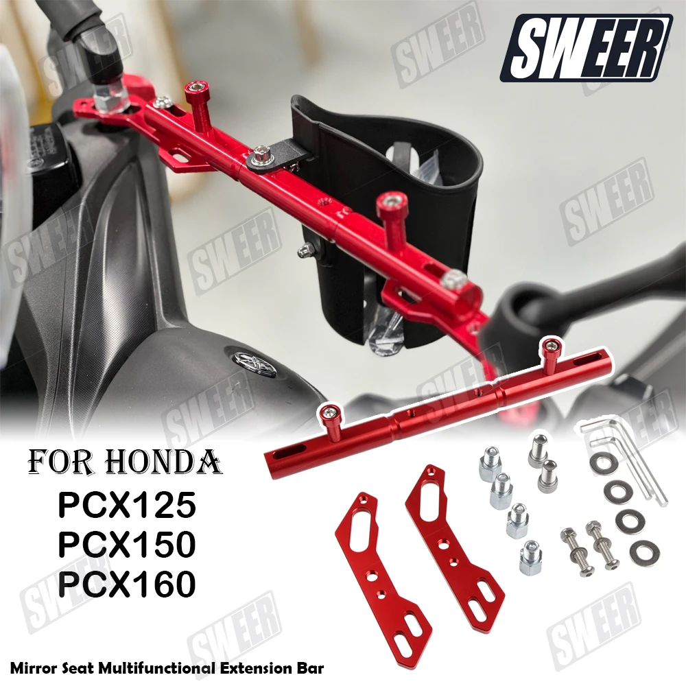 Motorcycle Mirror Seat Multifunctional Extension Bar Suitable For Honda PCX125 150 160 Handlebar Steering Wheel Balance Bar
Motorcycle Mirror Seat Multifunctional Extension Bar Suitable For Honda PCX125 150 160 Handlebar Steering Wheel Balance Bar