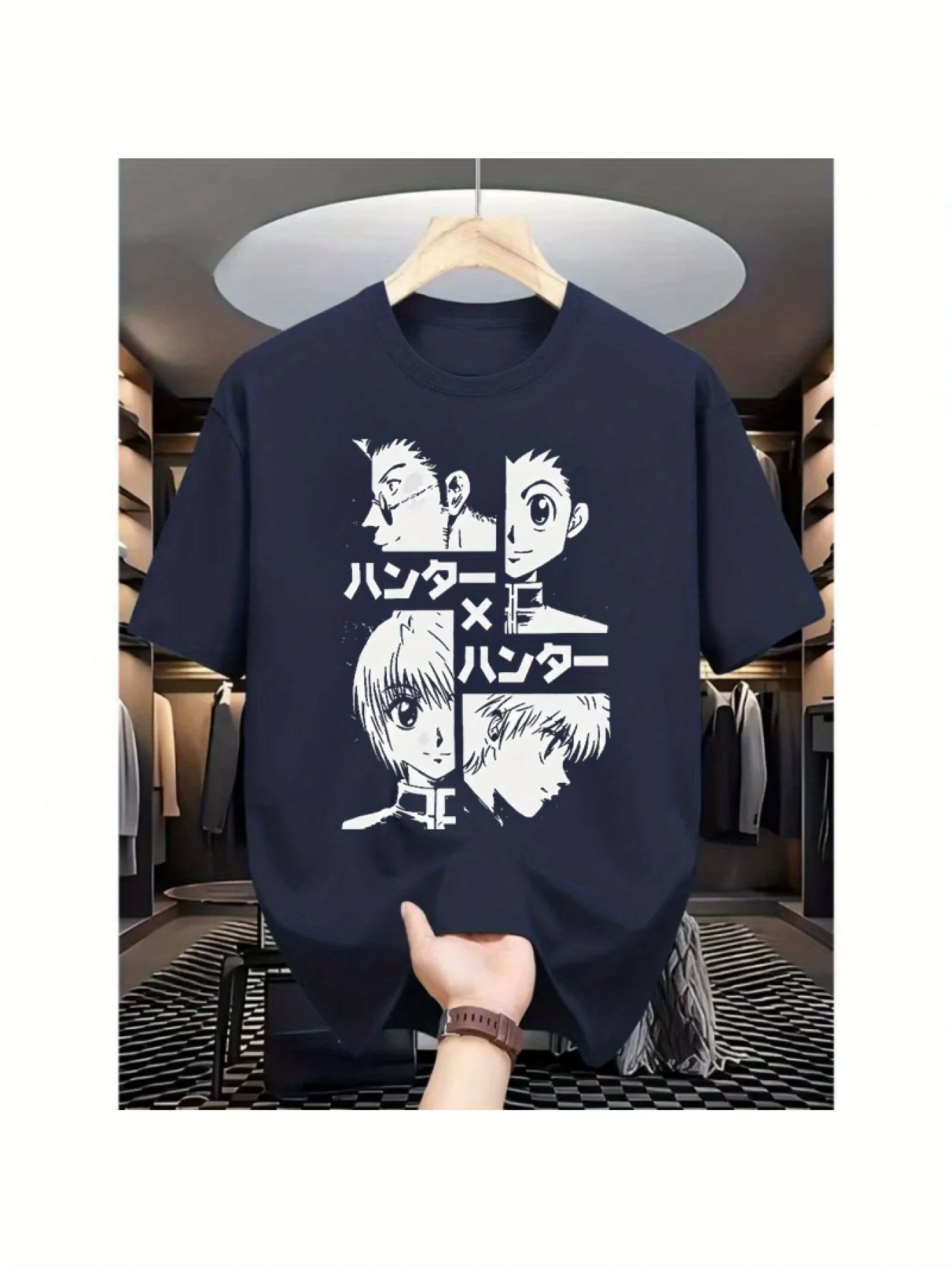 Casual Graphic-with Anime-Inspired design -100% cotton summer O-neck short sleeve casual printed T-shirt.
Casual Graphic-with Anime-Inspired design -100% cotton summer O-neck short sleeve casual printed T-shirt.