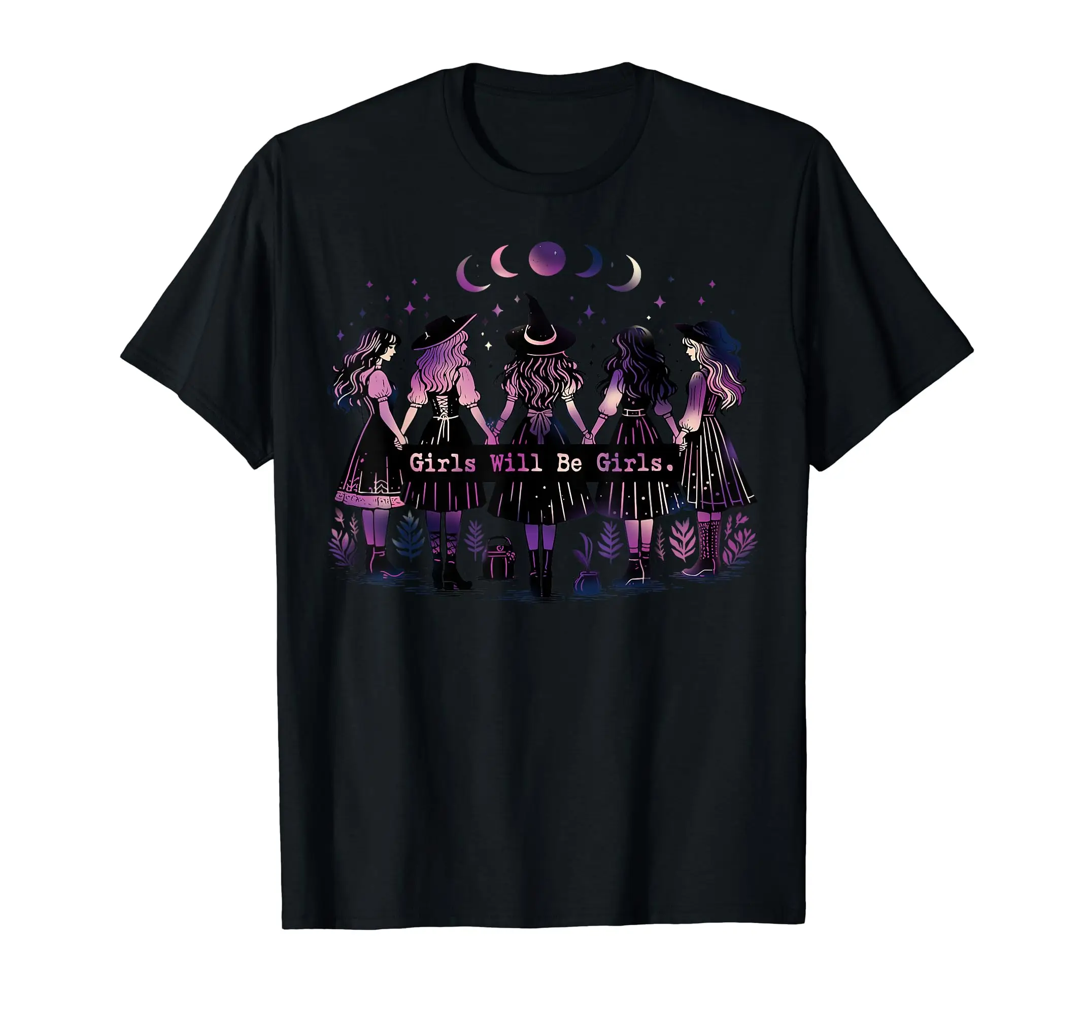 Halloween Vibes Girl Will Be Girl Funny Witch Witchy Vibes T-Shirt Classic Logo T Shirt and Stickers, Unisex Adult T Shirt
Halloween Vibes Girl Will Be Girl Funny Witch Witchy Vibes T-Shirt Classic Logo T Shirt and Stickers, Unisex Adult T Shirt