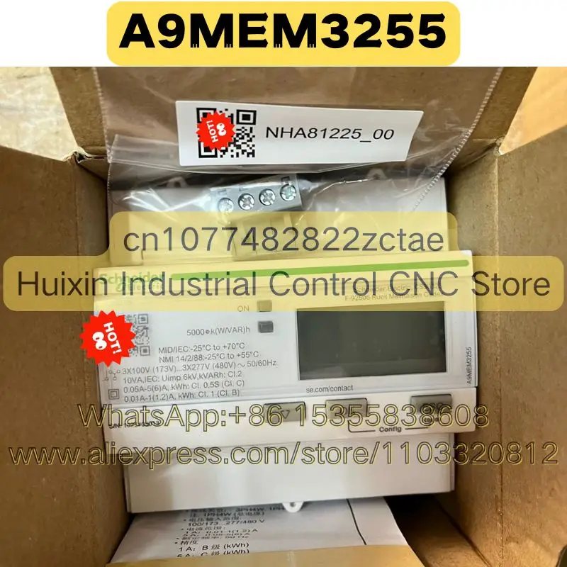 Brand New Original A9MEM3255 Energy Meter
Brand New Original A9MEM3255 Energy Meter