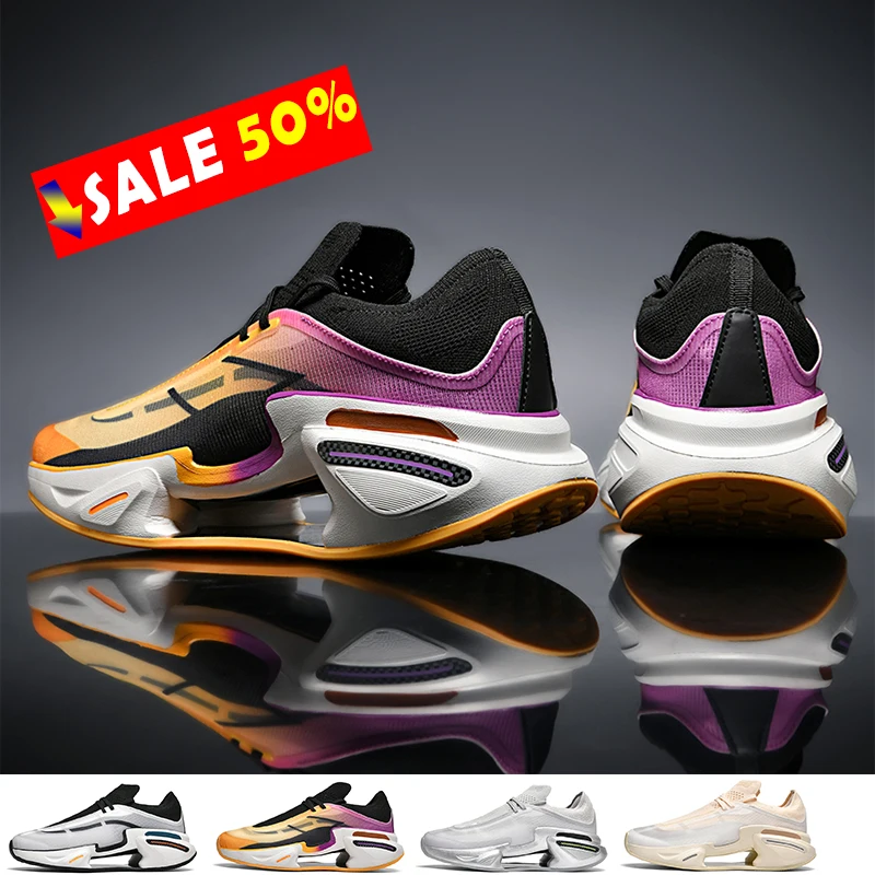 Marathon Men Sports Running Shoes Air Cushion Breathable Lightweight Male Comfortable Athletic Nonskid Sneakers Outdoor Tenis
Marathon Men Sports Running Shoes Air Cushion Breathable Lightweight Male Comfortable Athletic Nonskid Sneakers Outdoor Tenis