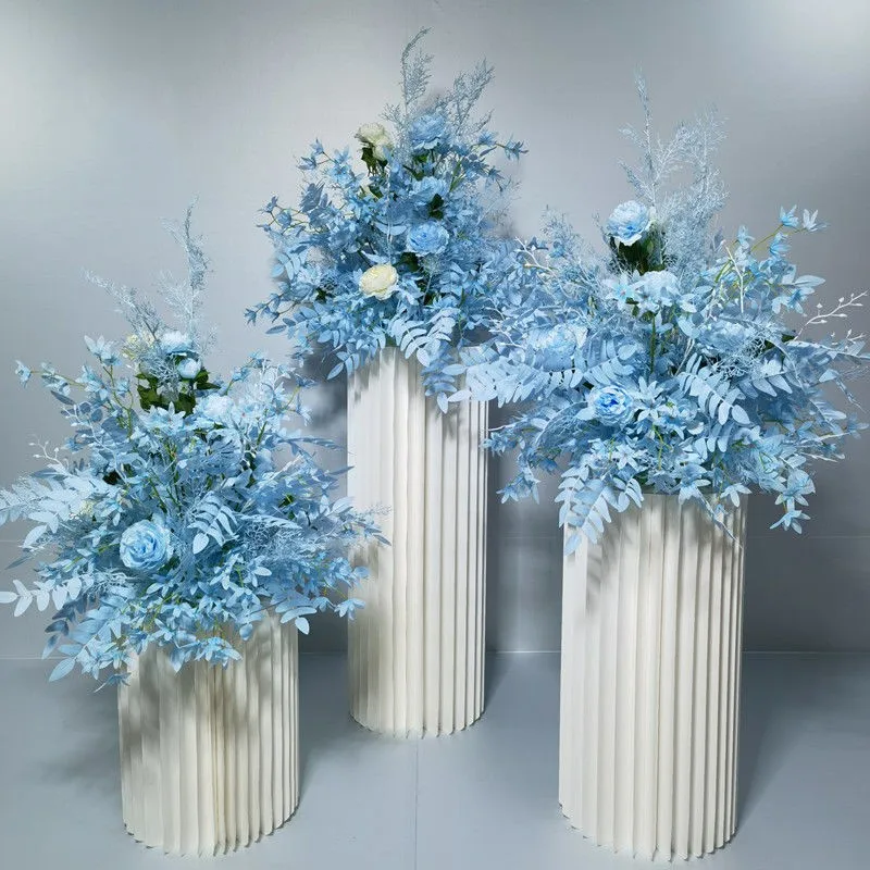 Elegant White Theme Wedding Decoration Centerpieces Paper Roman Column Folding Curve Design Cake Dessert Table Rack
Elegant White Theme Wedding Decoration Centerpieces Paper Roman Column Folding Curve Design Cake Dessert Table Rack