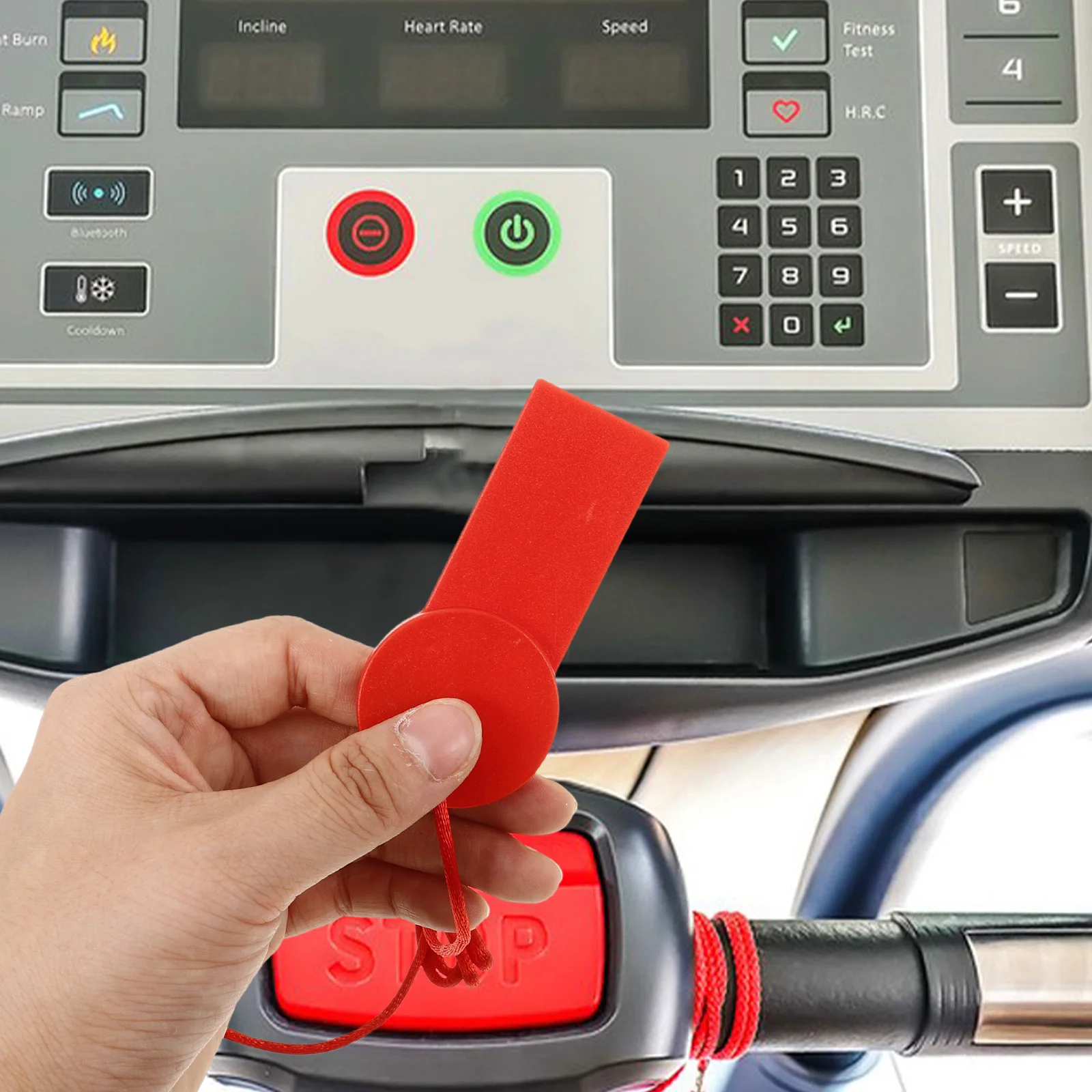 Emergency Stop for Running Machine Treadmill Jogging Universal Gym Accessories Plastic Cylindrical Design
Emergency Stop for Running Machine Treadmill Jogging Universal Gym Accessories Plastic Cylindrical Design