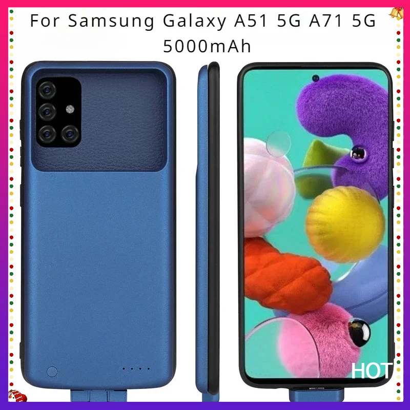 For Samsung Galaxy A51 5G A71 5G Battery Case Battery Charger Bank Power Case 5000mAh Battery Charger Cases Power Banks
For Samsung Galaxy A51 5G A71 5G Battery Case Battery Charger Bank Power Case 5000mAh Battery Charger Cases Power Banks