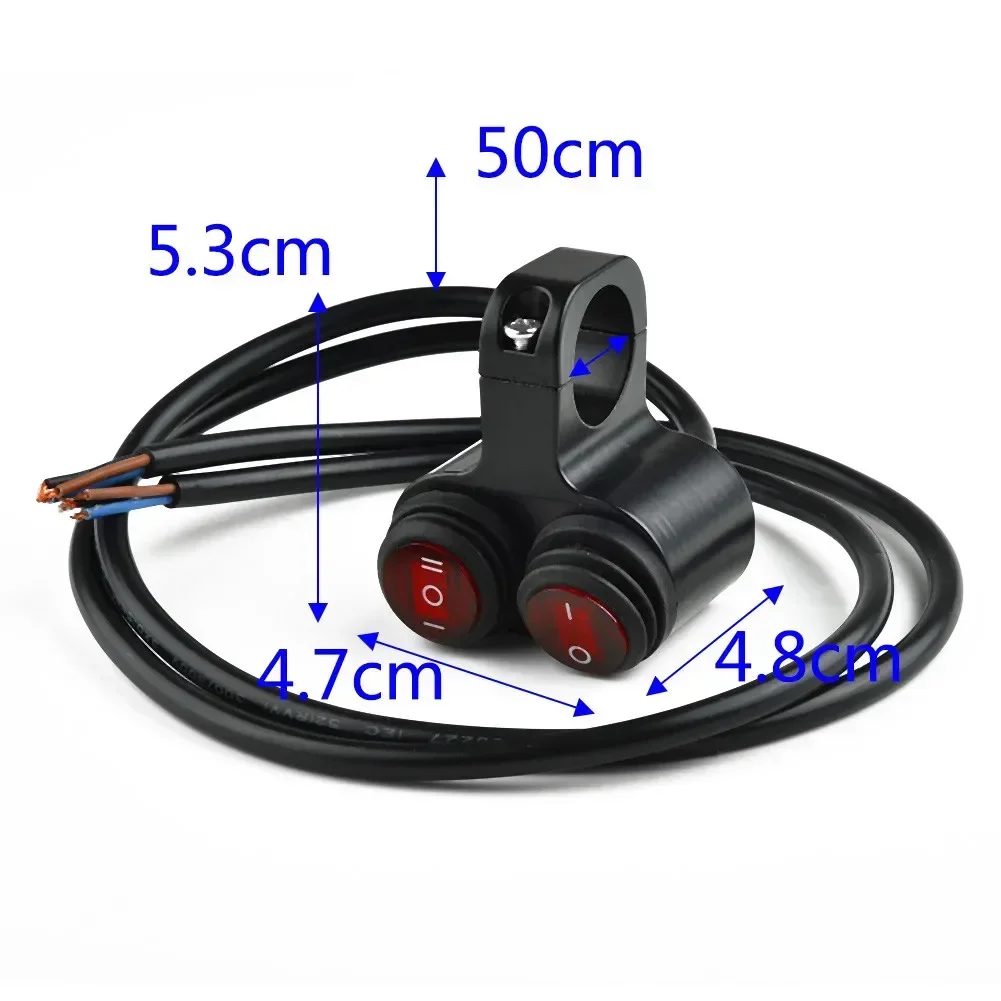 Motorbike ATV Handlebar Dual Control 2 Way Switch Buttons On Off Refit Headlight 12V Red Light Motorcycle Switches
Motorbike ATV Handlebar Dual Control 2 Way Switch Buttons On Off Refit Headlight 12V Red Light Motorcycle Switches