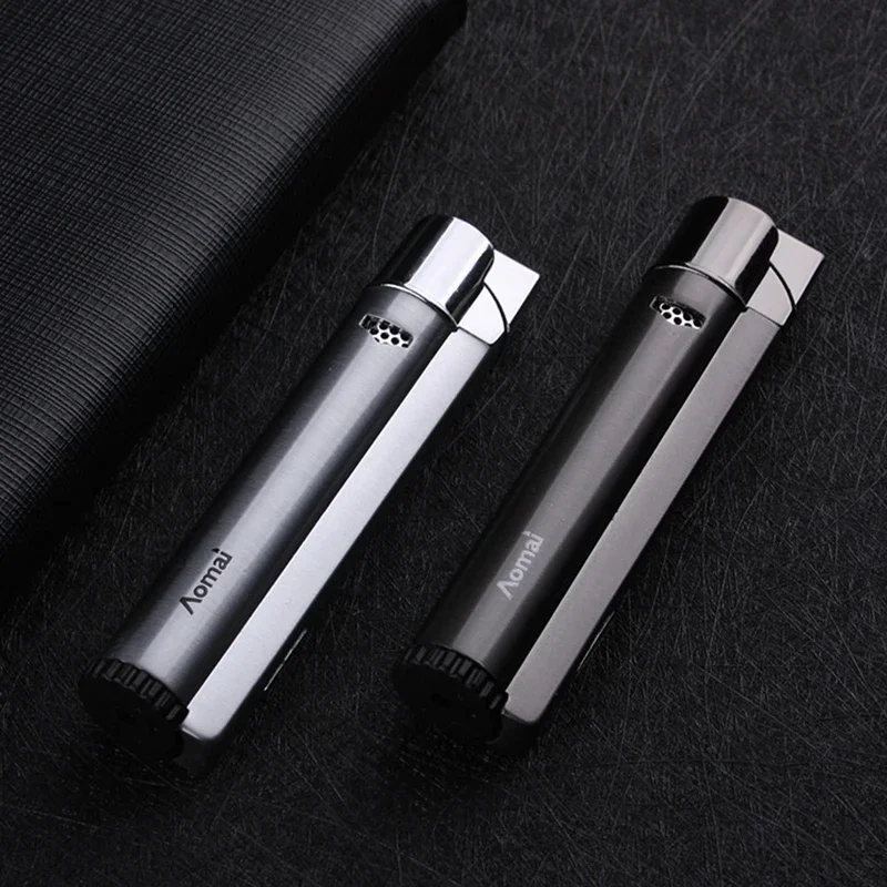 Metal Jet Welding Torch Lighters Butane Gas Turbo Windproof Lighters Cigar Cigarette Lighters Men's Gifts Outdoor Ignition Tools
Metal Jet Welding Torch Lighters Butane Gas Turbo Windproof Lighters Cigar Cigarette Lighters Men's Gifts Outdoor Ignition Tools