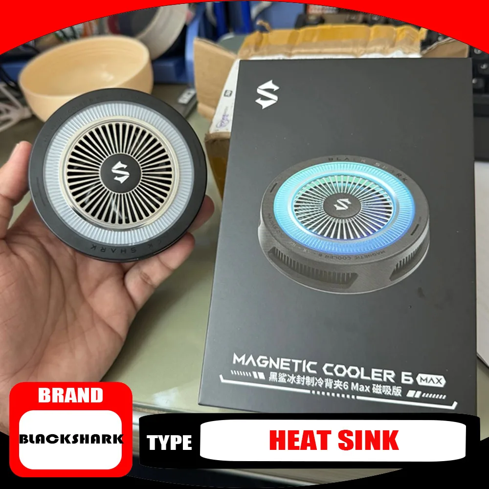 BlackShark Tablet Cooler 6Max Magnetic Semiconductor Large Cooling Area High Power Cooling Device for IPad Gaming Streaming
BlackShark Tablet Cooler 6Max Magnetic Semiconductor Large Cooling Area High Power Cooling Device for IPad Gaming Streaming