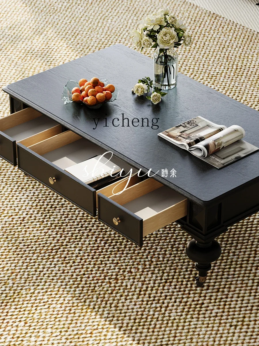 W5.14 Solid Wood Coffee Table Living Room Coffee Table Rectangular Table
W5.14 Solid Wood Coffee Table Living Room Coffee Table Rectangular Table
