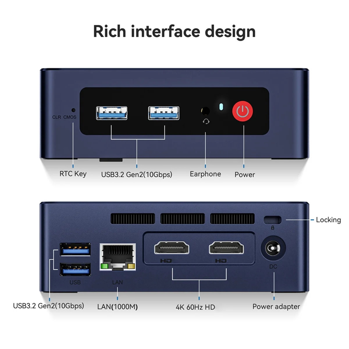 ATP-Mini S12 Pro PC Host Alder Lake N100 Mini PC 16GB+500GB Desktop Portable Computer Host EU Plug
ATP-Mini S12 Pro PC Host Alder Lake N100 Mini PC 16GB+500GB Desktop Portable Computer Host EU Plug
