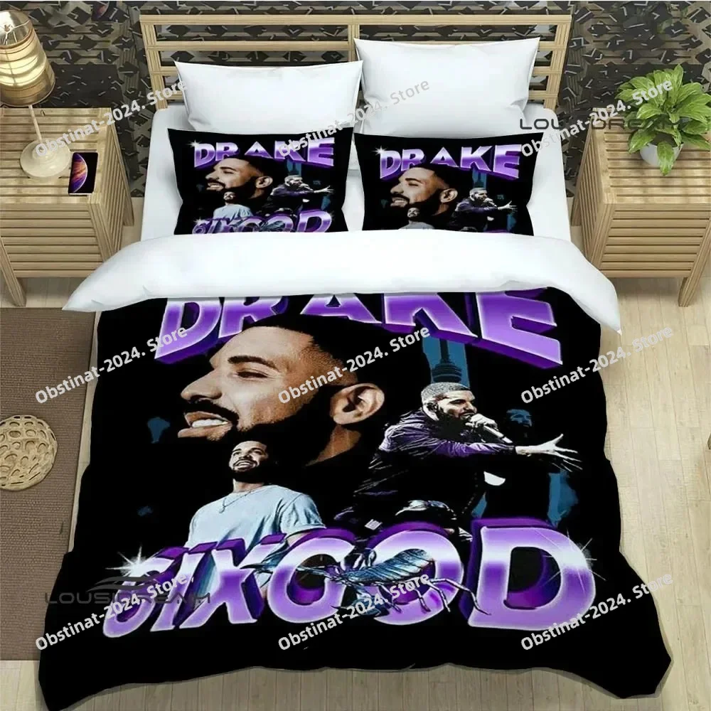 Rapper Drake 3D printed Bedding Sets exquisite bed supplies set duvet cover bed comforter set bedding set luxury birthday gift
Rapper Drake 3D printed Bedding Sets exquisite bed supplies set duvet cover bed comforter set bedding set luxury birthday gift