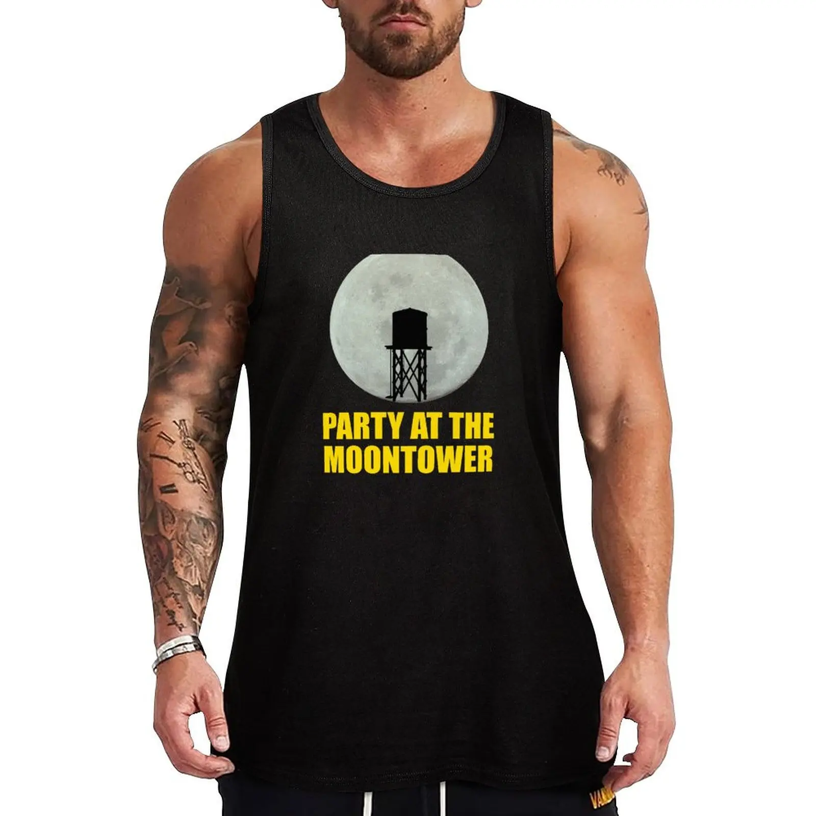 Party At The Moontower Tank Top Undershirt Tank Top Cotton Basic Sleeveless Shirt
Party At The Moontower Tank Top Undershirt Tank Top Cotton Basic Sleeveless Shirt