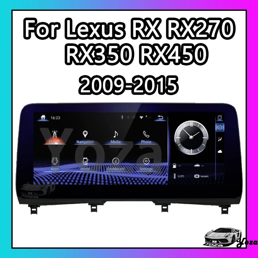 Автомагнитола Yoza Carplay для Lexus RX270, RX350, RX450, 2009-2015, Android 11, сенсорный экран, мультимедийный плеер, навигация, Wi-Fi, подарочные инструменты
Автомагнитола Yoza Carplay для Lexus RX270, RX350, RX450, 2009-2015, Android 11, сенсорный экран, мультимедийный плеер, навигация, Wi-Fi, подарочные инструменты