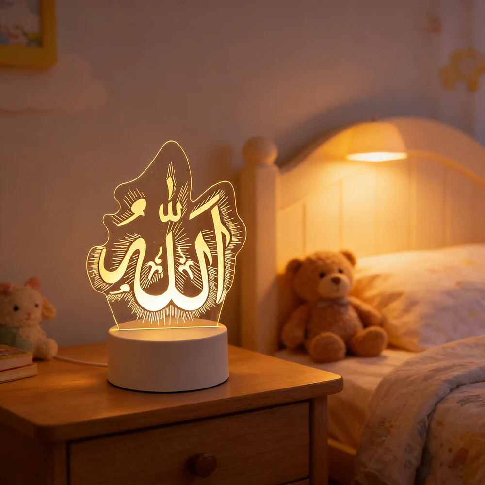 Новинка 2026: 3D-светильник «Лунный замок» из акрила с LED-подсветкой для декора дома на Рамадан, праздничные украшения «Ид Мубарак», товары для исламских мусульманских вечеринок
Новинка 2026: 3D-светильник «Лунный замок» из акрила с LED-подсветкой для декора дома на Рамадан, праздничные украшения «Ид Мубарак», товары для исламских мусульманских вечеринок