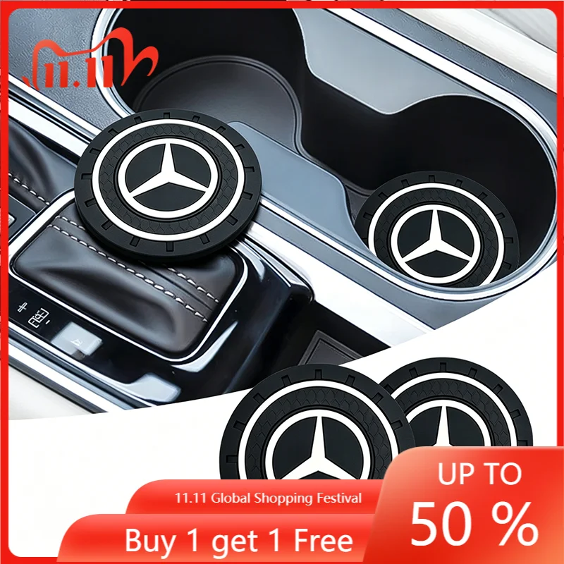 2Pcs Car Water Cup Mat Interior Anti Slip Mat Cup Silicone Storage Mat Stickers For Mercedes Benz C300 C250 C350 C Class W203
2Pcs Car Water Cup Mat Interior Anti Slip Mat Cup Silicone Storage Mat Stickers For Mercedes Benz C300 C250 C350 C Class W203