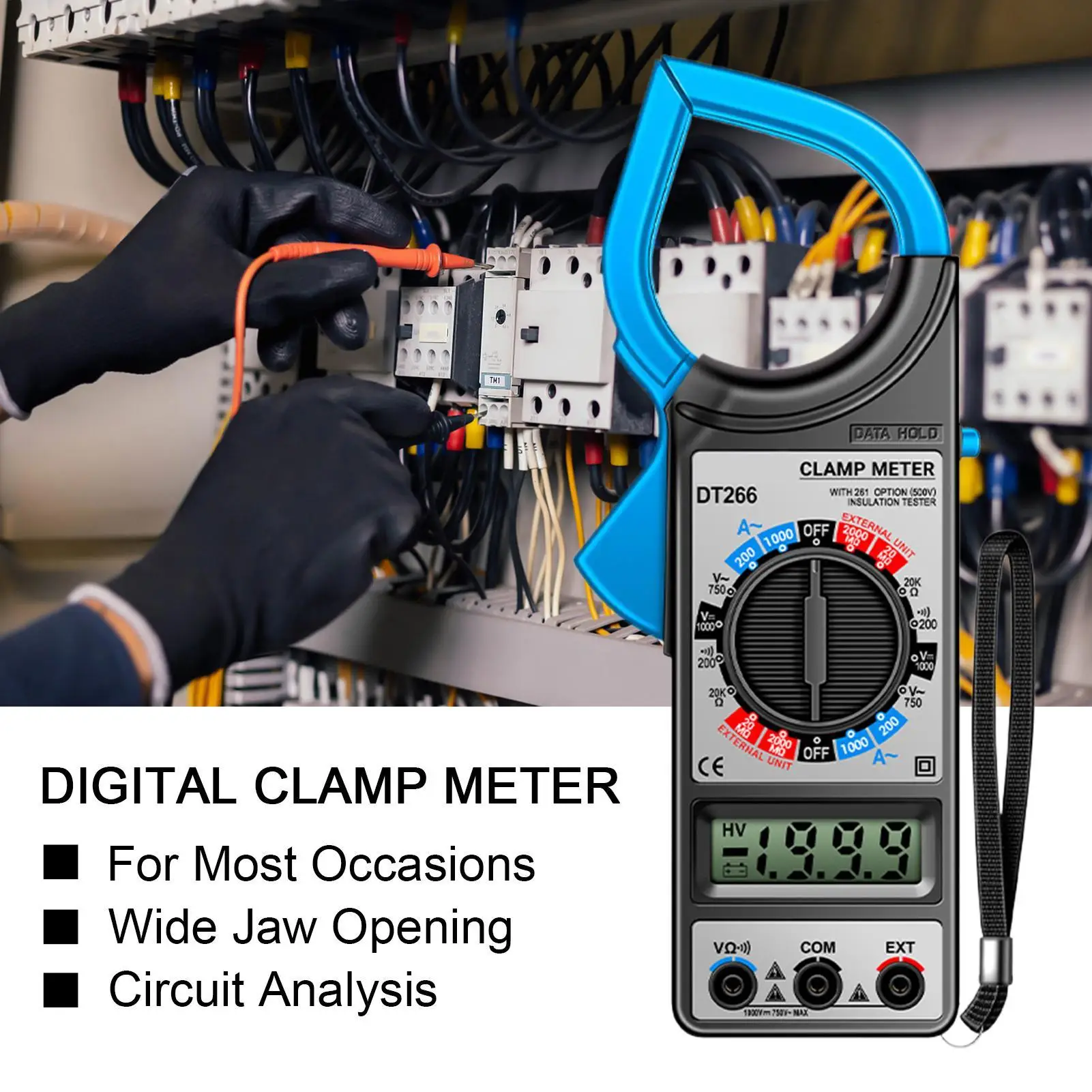Зажим для усилителя, мультиметр, тестер, ЖК-дисплей, детектор с челюстной конструкцией, инструменты для электрика для переменного и постоянного тока, напряжение для дома
Зажим для усилителя, мультиметр, тестер, ЖК-дисплей, детектор с челюстной конструкцией, инструменты для электрика для переменного и постоянного тока, напряжение для дома