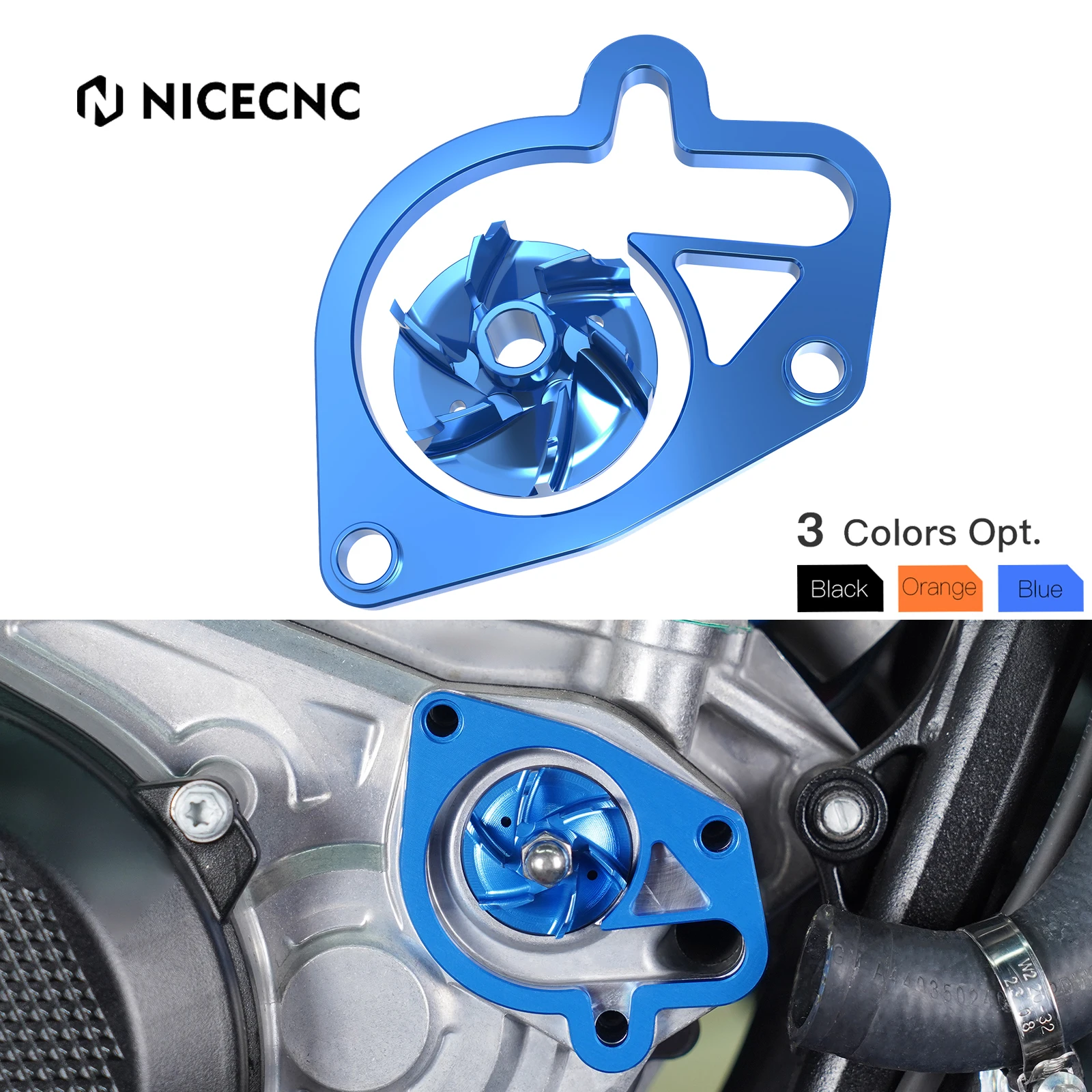 2024 For Husqvarna TE 300 TE 250 150 Water Pump Cooler Impeller Spacer Kit TX 300 TC125 TC 250 300 2023-2024 For KTM EXC 300 250
2024 For Husqvarna TE 300 TE 250 150 Water Pump Cooler Impeller Spacer Kit TX 300 TC125 TC 250 300 2023-2024 For KTM EXC 300 250