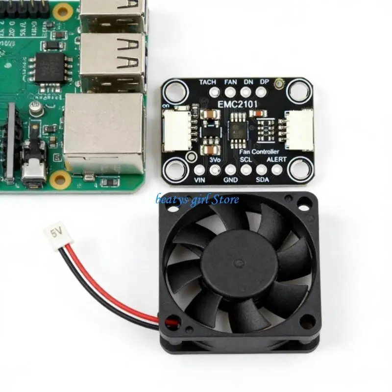 C7AB Tiny EMC2101 I2C датчики температуры и модуль управления скоростью вентилятора ПК для 3 4Pin
C7AB Tiny EMC2101 I2C датчики температуры и модуль управления скоростью вентилятора ПК для 3 4Pin
