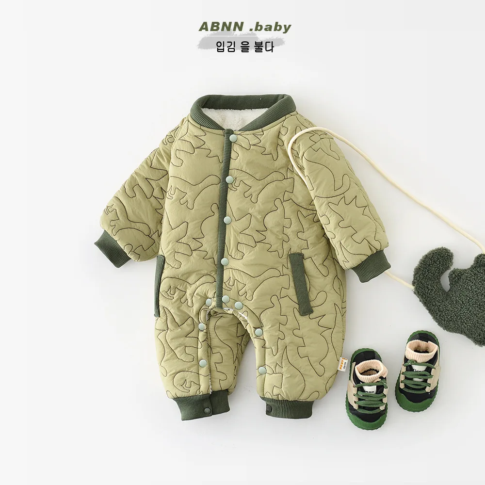 Зимние детские зимние комбинезоны, флисовые боди для новорожденных девочек с принтом динозавра, утепленные теплые боди для маленьких девочек, парки
Зимние детские зимние комбинезоны, флисовые боди для новорожденных девочек с принтом динозавра, утепленные теплые боди для маленьких девочек, парки